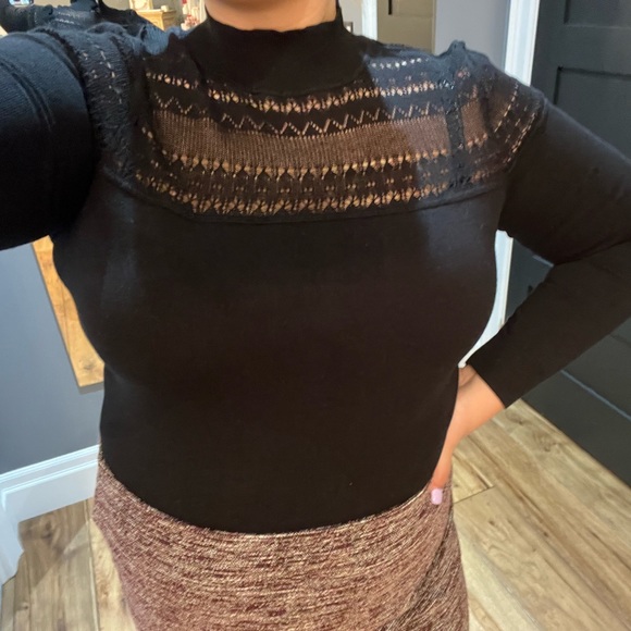 Mock Neck Sweater - Picture 9 of 9